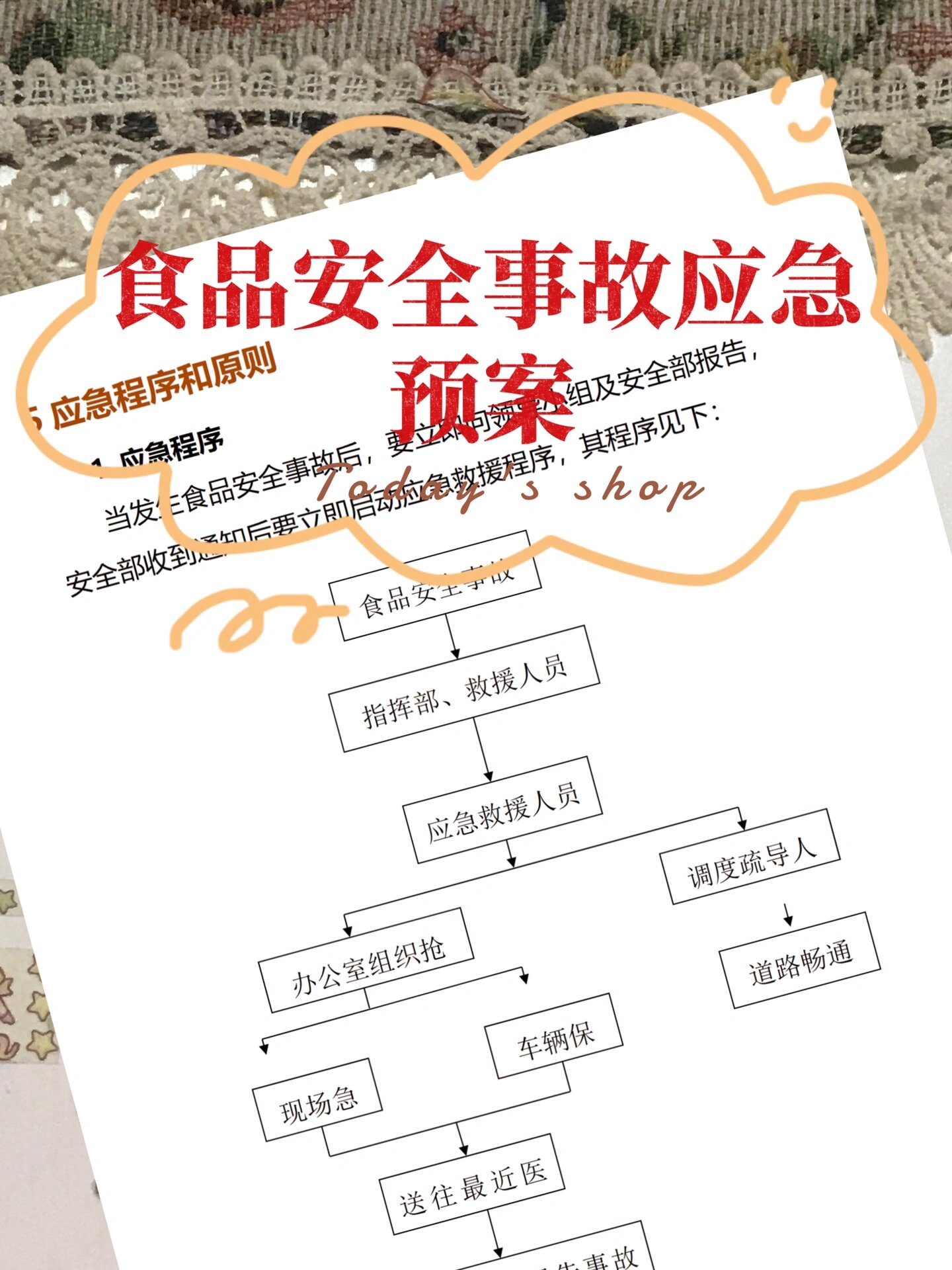 校園食品安全突發(fā)事件應對策略與應對指南