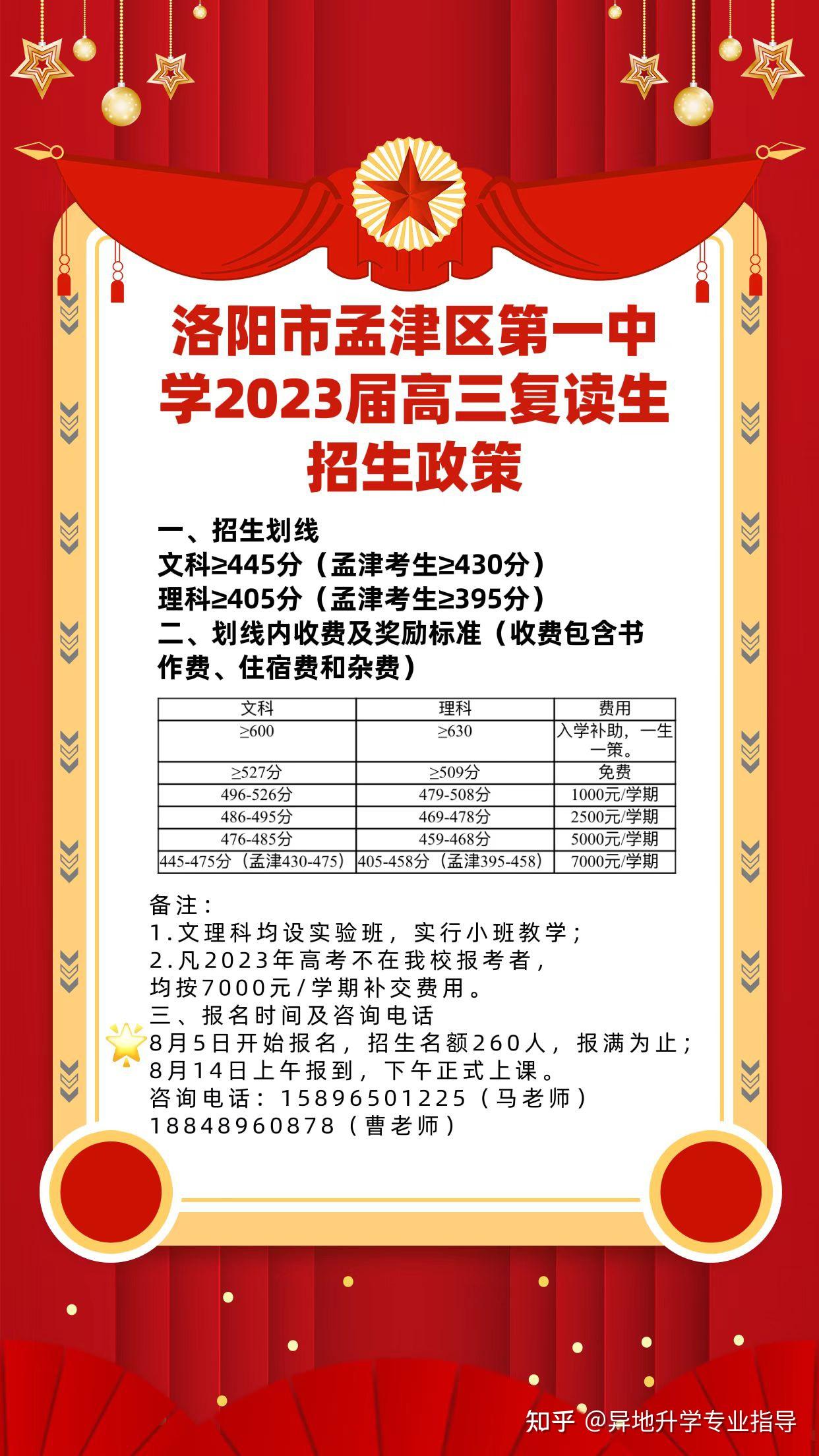 孟津雙語學(xué)校初中學(xué)費(fèi)詳解