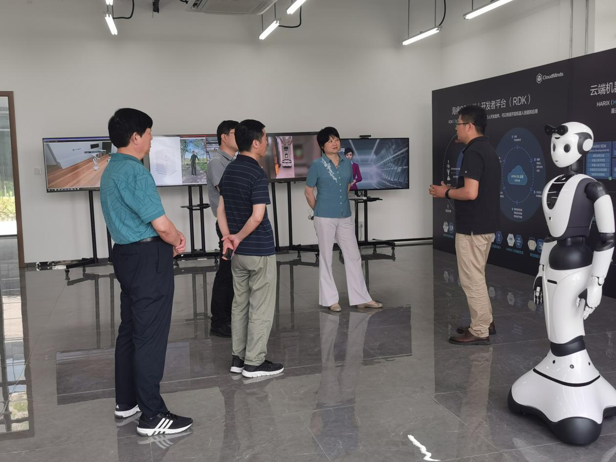 上海達(dá)闥機(jī)器人有限公司深度探訪，拓展崗位，共促發(fā)展