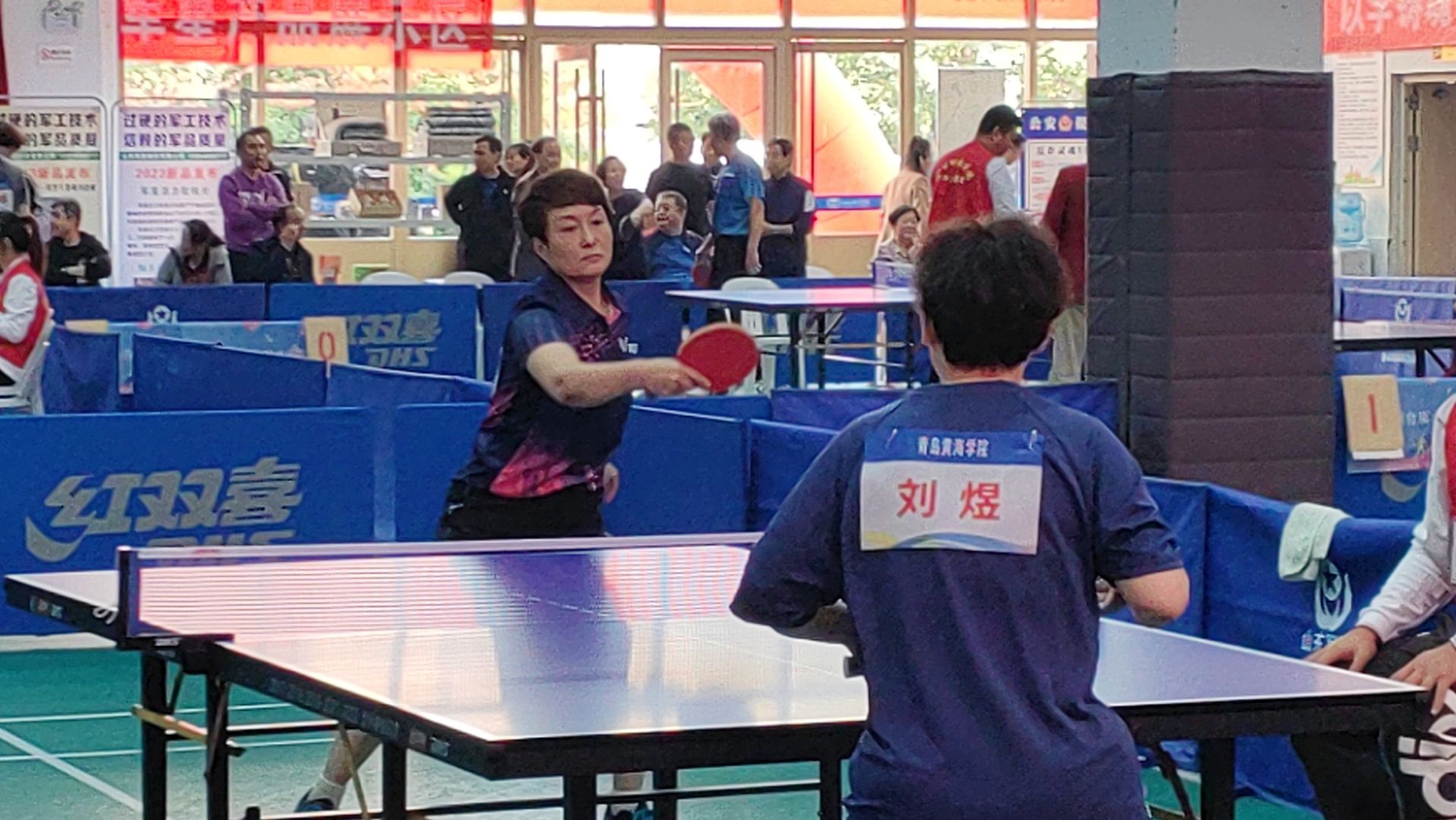 學(xué)院代表隊(duì)在山東省高校老教授軍星杯乒乓球邀請(qǐng)賽大放異彩，喜獲佳績(jī)