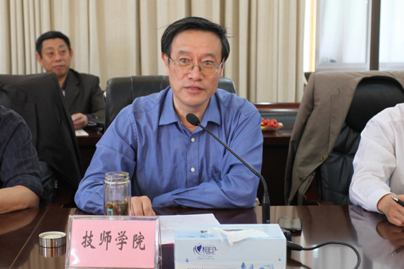泰安市關(guān)工委副主任程明到我院進(jìn)行調(diào)研工作