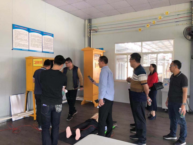 學(xué)院赴建筑施工特種作業(yè)人員培訓(xùn)中心實(shí)地調(diào)研